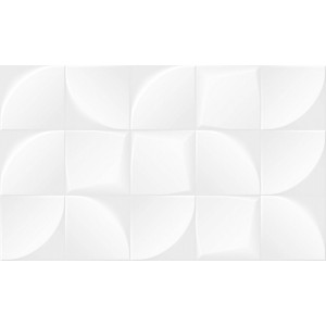 Плитка Gracia Ceramica 50x30 Nature настенная white белый 02 глянцевая