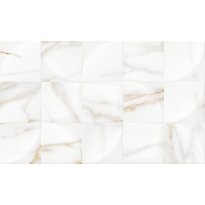 Плитка Gracia Ceramica 50x30 Marmaris настенная white белый 02 глянцевая