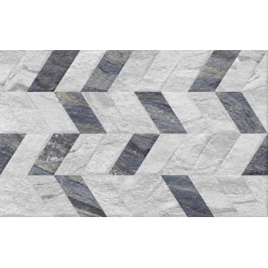 Плитка Gracia Ceramica 40x25 Strim настенная Стрим серый низ 03 матовая