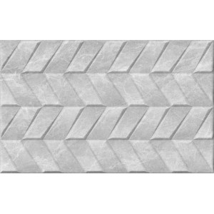Плитка Gracia Ceramica 40x25 Nova настенная Нова серый низ 04 матовая
