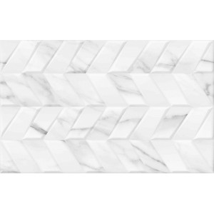 Плитка Gracia Ceramica 40x25 Nova настенная Нова белый низ 02 матовая