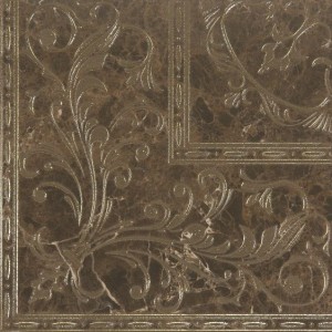 Плитка Gracia Ceramica 45x45 Bohemia декор напольный brown коричневый PG 01 глянцевая
