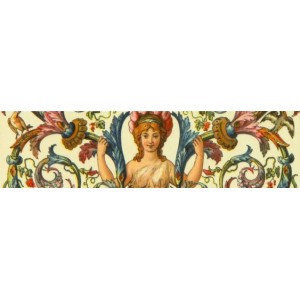 Плитка 25x7 Triumph бордюр beige бежевый 02 глянцевая Gracia Ceramica