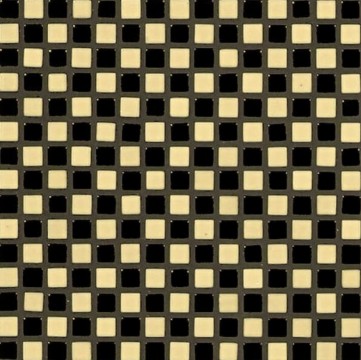 Плитка Bisazza 12x12 DAMA NERA панно 1212 персональное 1209+1298 00000038470