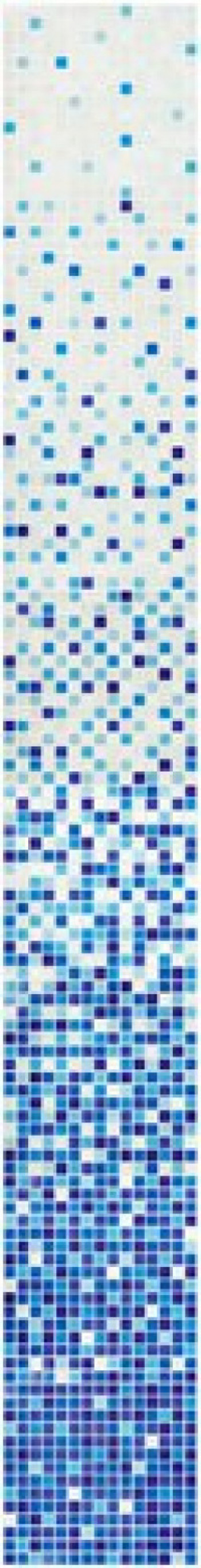 Плитка Irida 262x33 Exotic Blue Растяжка 2020, Стеклянная Exotic Blue синий