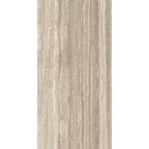 Плитка Lafaenza 120x60 Tra Ob6 12 Lpm Traob612Lpm сатинированная бежевый, коричневый камень, травертин 7мм