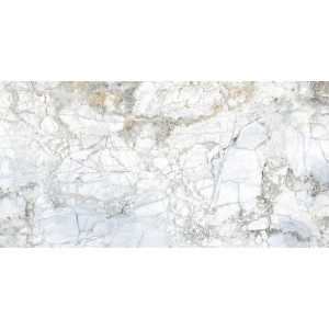 Керамогранит 151x76 Керамогранит Museum Supreme матовая белый под камень 10мм Museum