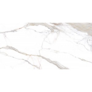 Керамогранит 151x76 Керамогранит Museum Praline полированная белый мрамор 10мм Museum