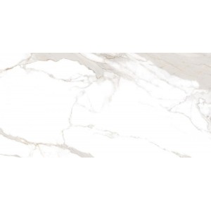 Керамогранит 120x60 Керамогранит Museum Praline полированная белый мрамор 10мм Museum