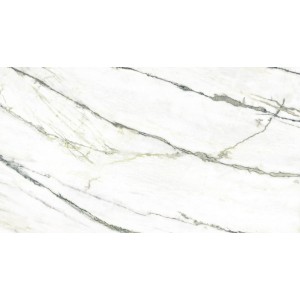 Керамогранит 180x100 Керамогранит Museum Matcha матовая белый мрамор 8мм Museum