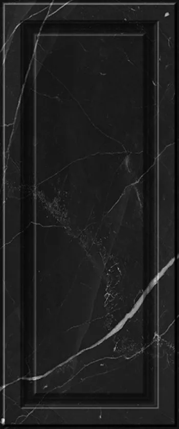 Плитка Gracia Ceramica 60x25 черная 02 Noir глянцевая глазурованная