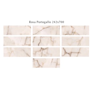 Плитка Eletto Ceramica Rosa Portogallo облицовочная 70x24 глянцевая