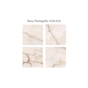 Плитка Eletto Ceramica Rosa Portogallo для пола 42x42 матовая