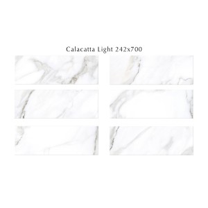 Плитка Eletto Ceramica Calacatta Light облицовочная 70x24 глянцевая