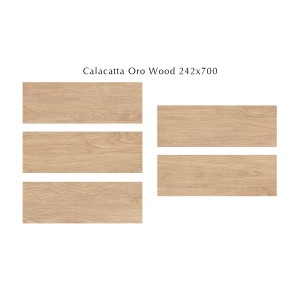 Плитка Eletto Ceramica Calacatta Oro Wood облицовочная 70x24 глянцевая