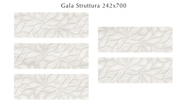 Плитка Eletto Ceramica Levanto Gala Struttura облицовочная 70x24 глянцевая