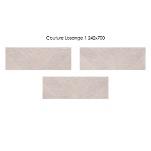 Плитка Eletto Ceramica Couture Losange 1 облицовочная 70x24 матовая