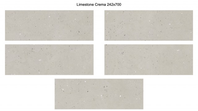 Плитка Eletto Ceramica Limestone Crema облицовочная 70x24 матовая