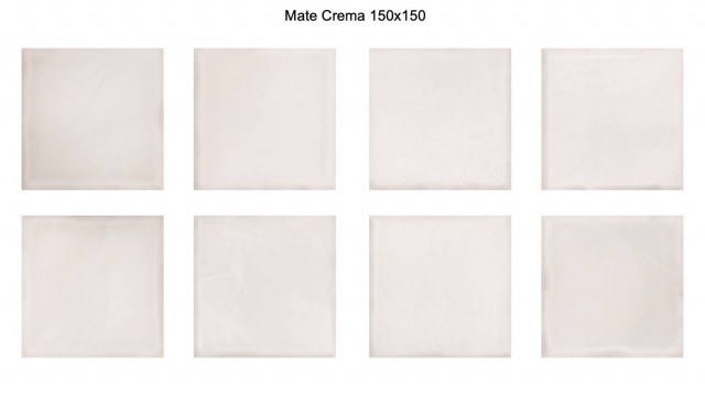 Плитка Eletto Ceramica Mate Crema облицовочная 15x15 глянцевая