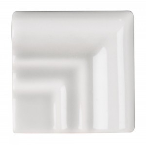 Специальный элемент 5x5 Habitat Угловая вставка Angulo Marco Moldura Pewter Glossy ADHA5083 Adex