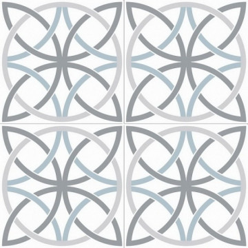 Плитка Dual Gres  Chic Bosham White 45x45 матовая