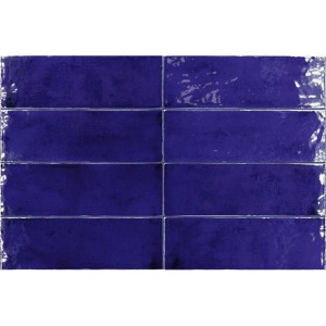 Керамогранит 15x5 8мм 30681 Fango Cobalt Gloss глянцевая Equipe