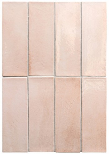 Керамогранит настенная 15x5 Miyako Cyrstal Pink Gloss 32325 Equipe