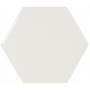 Equipe Плитка настенная 12*11 Hexagon White