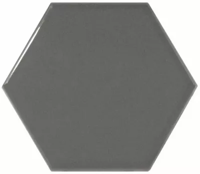 Equipe Плитка настенная 12*11 Hexagon Dark Grey