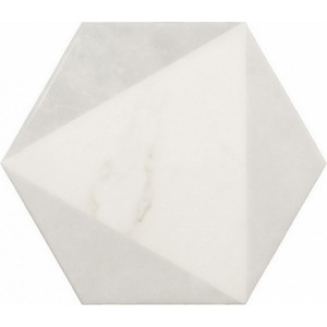 Equipe Плитка напольная 20*18 Carrara Hexagon Peak