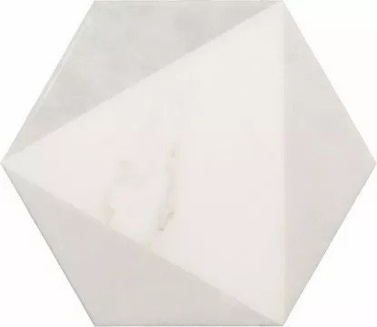 Equipe Плитка напольная 20*18 Carrara Hexagon Peak