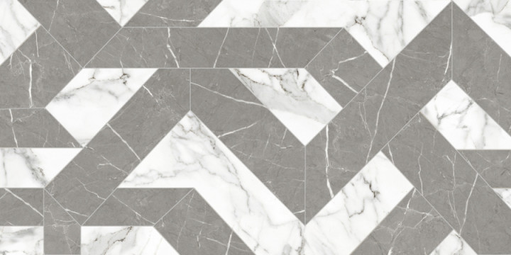 Керамогранит Naxos 120x60 Rhapsody Outline Cold Lev Ret полированная 7мм