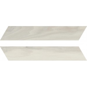 Керамогранит Rondine Wdie White Chevron матовая 41x8