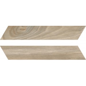 Керамогранит Rondine Wdie Brown Chevron матовая 41x8