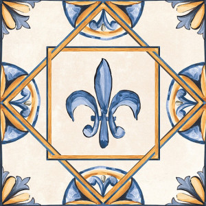 Декоративный элемент 20.3x20.3 Rondine Tuscany Decoro Giotto 1 20.3x20.3 J87856