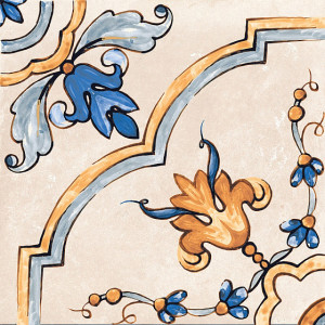 Декоративный элемент 20.3x20.3 Rondine Tuscany Decoro Giotto 2 20.3x20.3 J87857