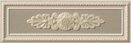 Плитка настенная 30x10 Декор P17037 Tortora Decorato Cornice Lirica дизайн Vallelunga