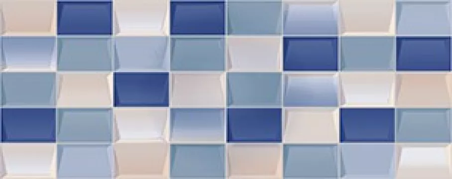 Керамическая плитка Керлайф Elissa Плитка Mosaico Blu 1C 50.5x20.1