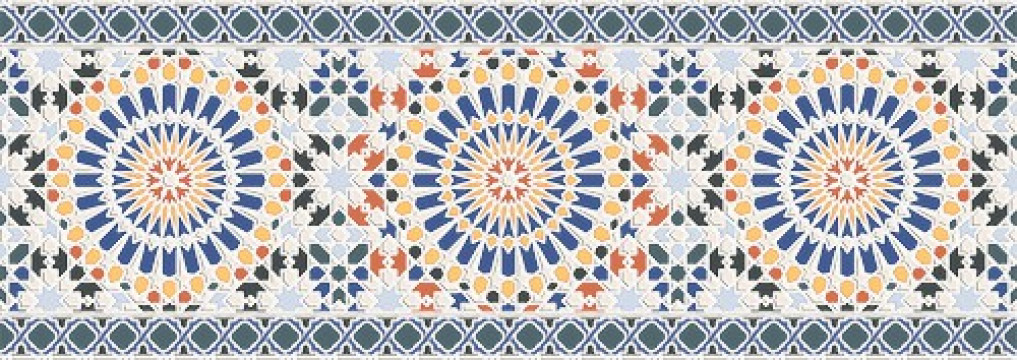 Керамическая плитка Керлайф Menara Плитка Decor Pilar 70.9x25