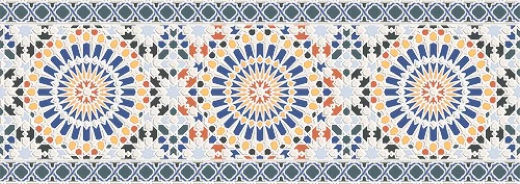 Керамическая плитка Керлайф Menara Плитка Decor Pilar 70.9x25
