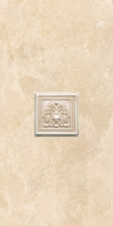 Керамическая плитка Керлайф Pietra Вставка Beige Arte 12.5x12.5