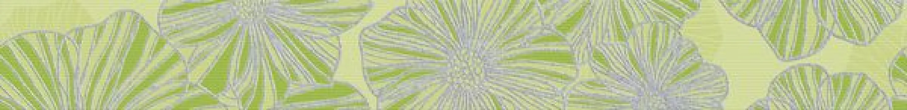 Керамическая плитка Керлайф Splendida Бордюр Verde 1C 50.5x6.2