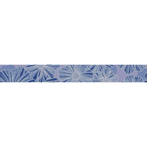 Керамическая плитка Керлайф Splendida Бордюр Azul 1C 50.5x6.2