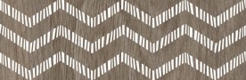 Плитка LB-Ceramics 20x6 Шэдоу Напольный бордюр коричневый 6202-0004 матовая
