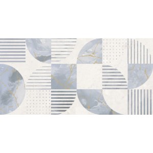 Плитка LB-Ceramics 60x30 Ниагара декор многоцветный 7360-0002 матовая синий светло-серый