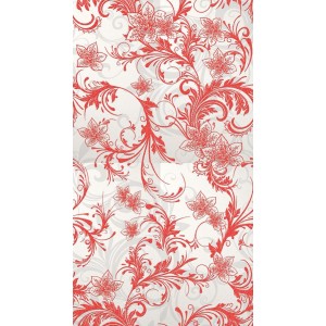 Плитка LB-Ceramics 90x50 Азур панно Крем алое 1609-0003 глянцевая белый красный