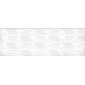 Плитка LB-Ceramics 60x20 Парижанка декор белый 1664-0184 глянцевая