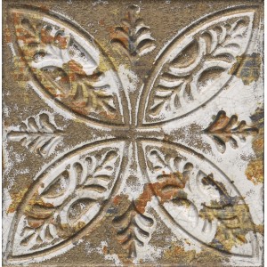 Керамическая плитка 20x20 Aparici Aged Dark Ornato