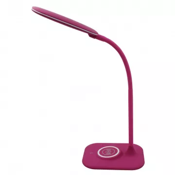 Настольная лампа DeMarkt Ракурс 1 розовый 4250369180172