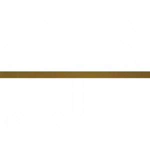Бордюр настенный  Тянь-Шань Керамик 60x1.4 Золото Матовый БК 1055 матовая